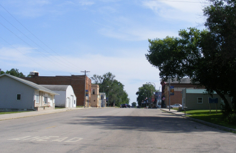 Street scene, Currie Minnesota, 2014
