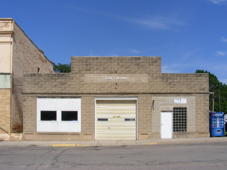 Street scene, Currie Minnesota, 2014