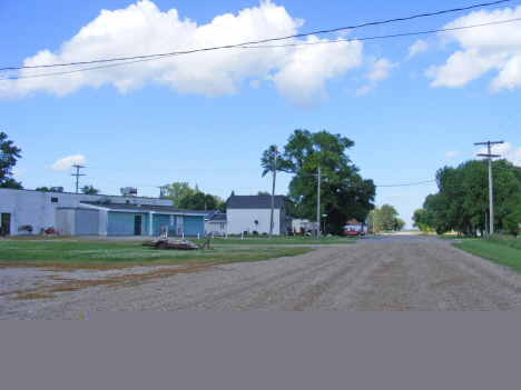 Street scene, Danvers Minnesota, 2014