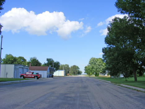 Street scene, Danvers Minnesota, 2014