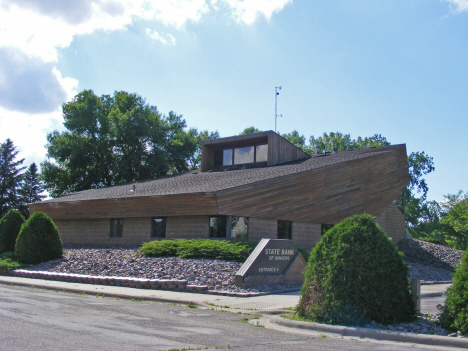 Former State Bank of Danvers building, Danvers Minnesota, 2014
