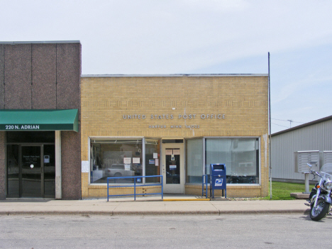 POst Office, Darfur Minnesota, 2014