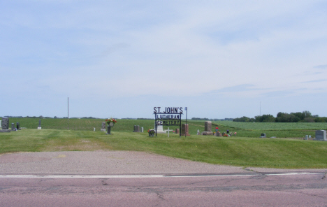 St. John's Lutheran Cemetary, Darfur Minnesota, 2014