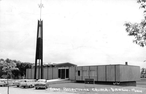 First Presbyterian Church, Dawson Minnesota, 1960's