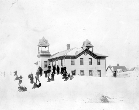 Dawson School, Dawson Minnesota, 1888