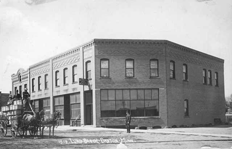 Lund Block, Dawson Minnesota, 1910