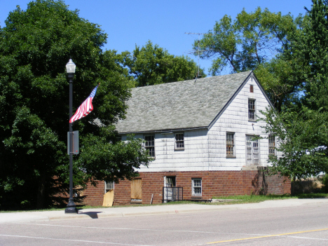 Street scene, Dawson Minnesota, 2014