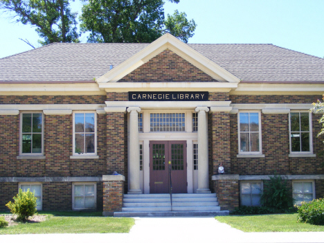 Carnegie Library, Dawson Minnesota, 2014