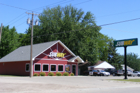 Subway Restaurant, Dawson Minnesota