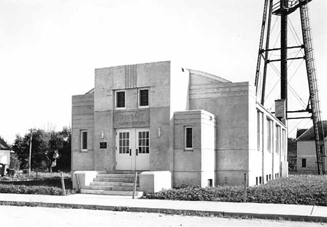 Community Building, DeGraff Minnesota, 1938