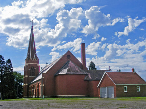 St. Francis Xavier Catholic Church, De Graff Minnesota, 2014