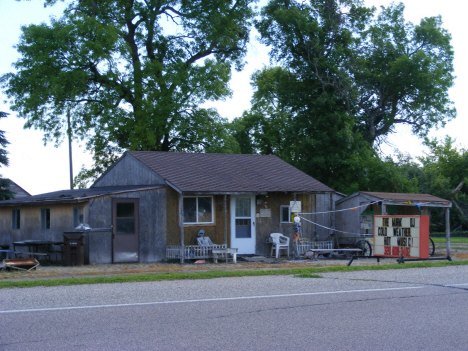 Street scene, De Graff Minnesota, 2014