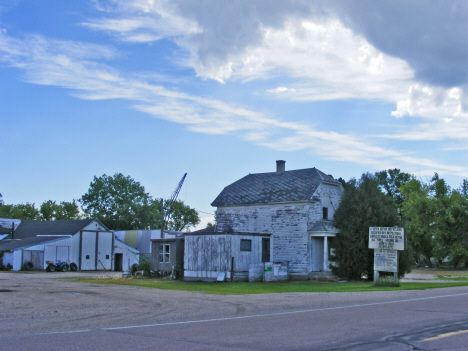 Street scene, De Graff Minnesota, 2014