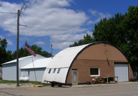 Street scene, Delavan Minnesota, 2014