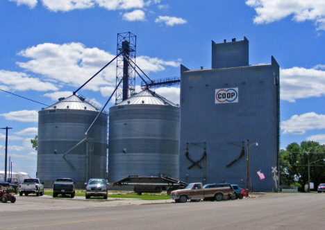 Grain elevator, Delavan Minnesota, 2014
