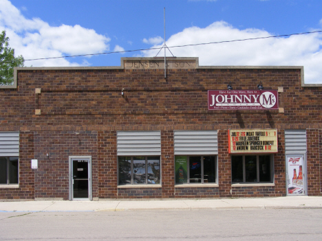 Street scene, Delavan Minnesota, 2014