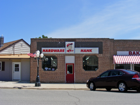 Street scene, Edgerton Minnesota, 2014