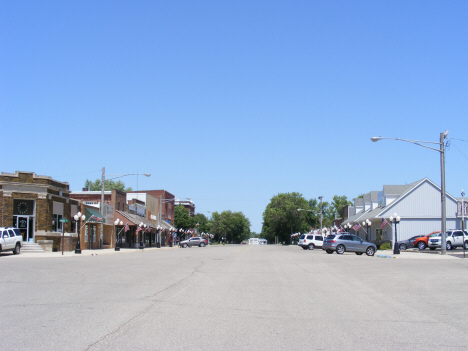 Street scene, Edgerton Minnesota, 2014