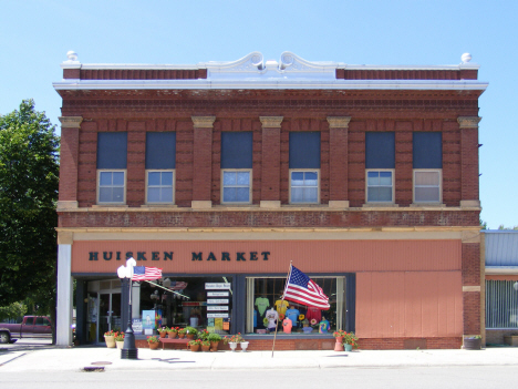 Street scene, Edgerton Minnesota, 2014