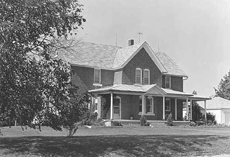 Bunge House, Eitzen Minnesota, 1973