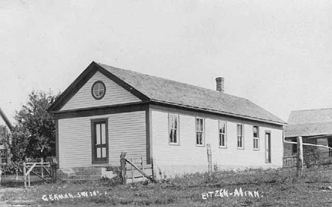 German School, Eitzen Minnesota, 1908