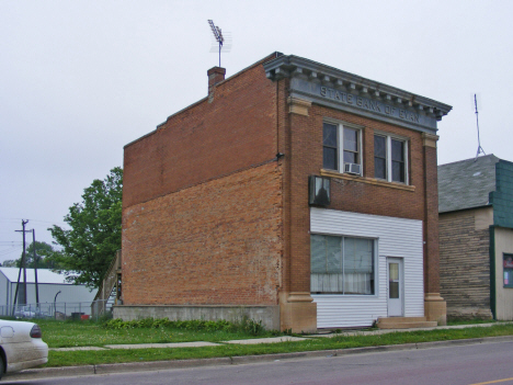 Street scene, Evan Minnesota, 2011