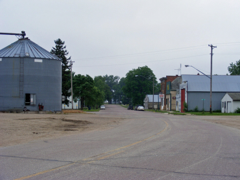 Street scene, Evan Minnesota, 2011