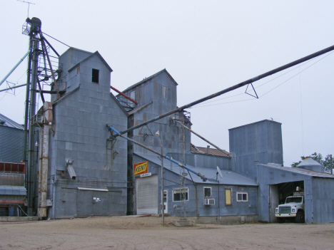 Grain elevators, Evan Minnesota, 2011