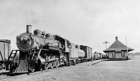 Soo Line Depot, Federal Dam Minnesota, 1920's?