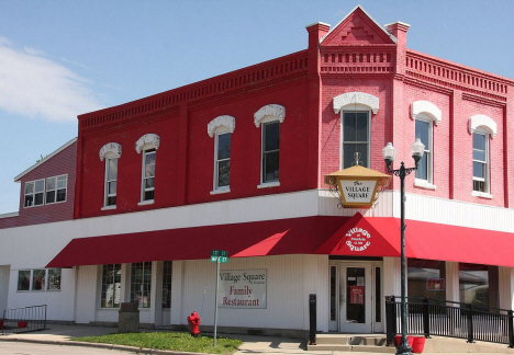 Village Square at First and Main Streets, Fountain Minnesota