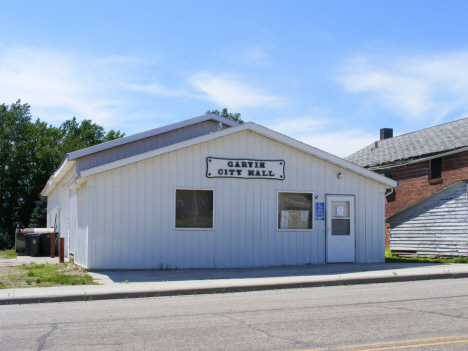 City Hall, Garvin Minnesota, 2014