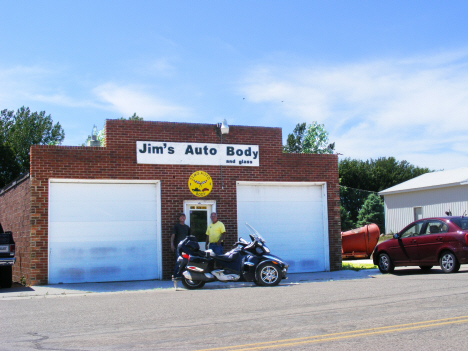 Street scene, Garvin Minnesota, 2014