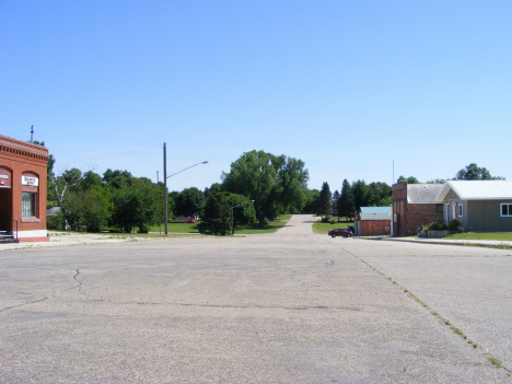 Street scene, Garvin Minnesota, 2014