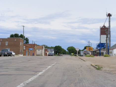 Street scene, Ghent Minnesota, 2011