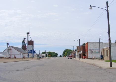 Street scene, Ghent Minnesota, 2011