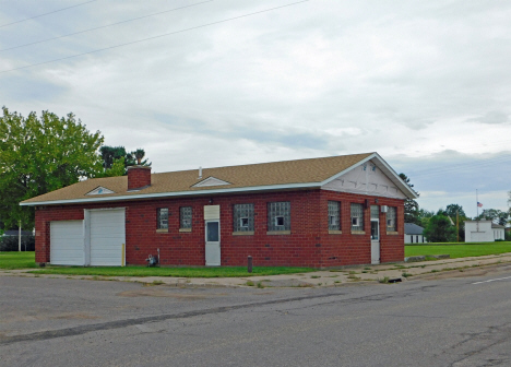 Vacant building on Pine Street, Grasston Minnesota, 2018