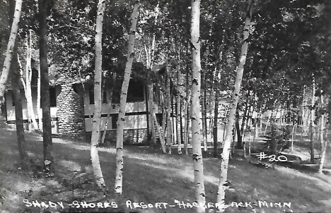 Shady Shores Resort, Hackensack Minnesota, 1951