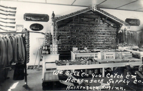 Hackensack Supply Company, Hackensack Minnesota, 1949
