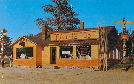 Hi-Way Trading Post, Hackensack Minnesota, 1954