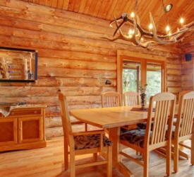 Custom Finishes and Log Home Restoration, Hackensack Minnesota