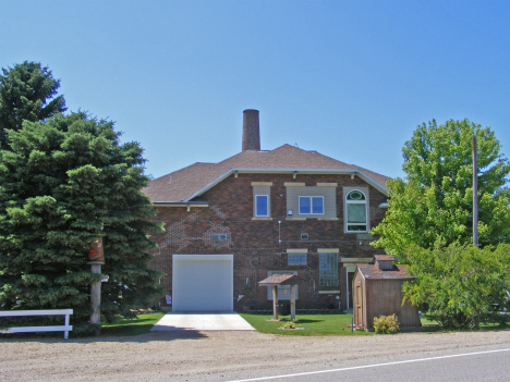 Former Creamery building, Hadley Minnesota, 2014