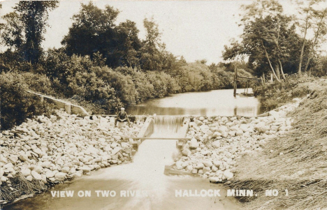 Two Rivers, Hallock Minnesota, 1909
