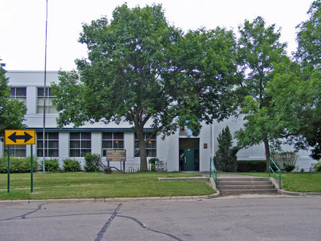 Street scene, Hanley Falls Minnesota, 2011