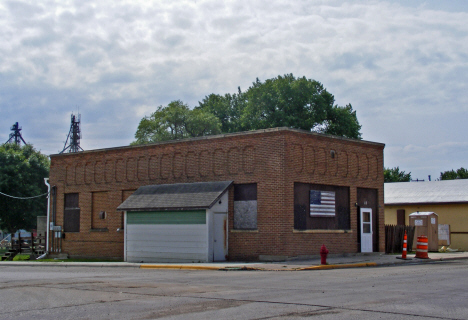 Street scene, Hanska Minnesota. 2014