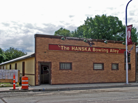 Bowling alley, Hanska Minnesota, 2014