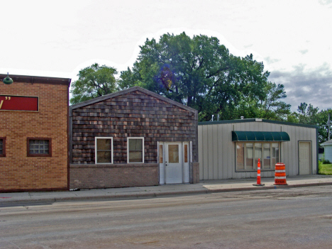 Street scene, Hanska Minnesota, 2014