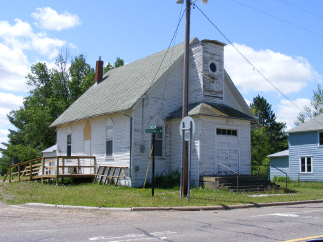 Former Methodist Free Church, used as City Hall at time of photo, since demolished, Henriette Minnesota, 2007