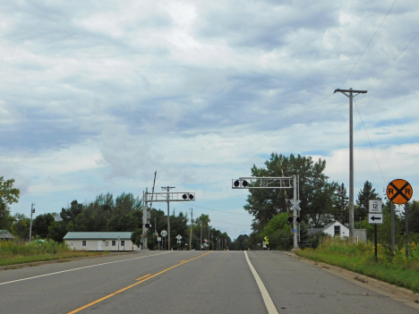 Street scene, Henriette Minnesota, 2018