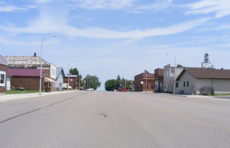 Street scene, Jeffers Minnesota, 2014