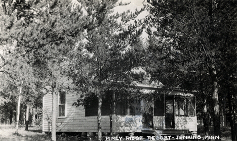 Piney Ridge Resort, Jenkins Minnesota, 1940